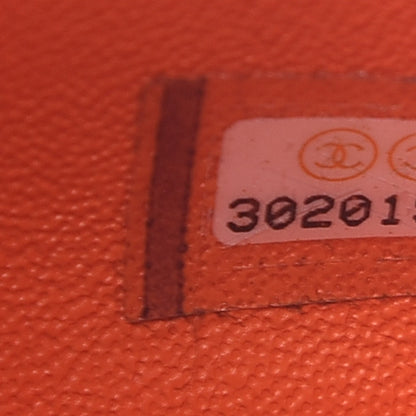 Chanel Lambskin Quilted Mini Square Flap Light Orange 6 of 8