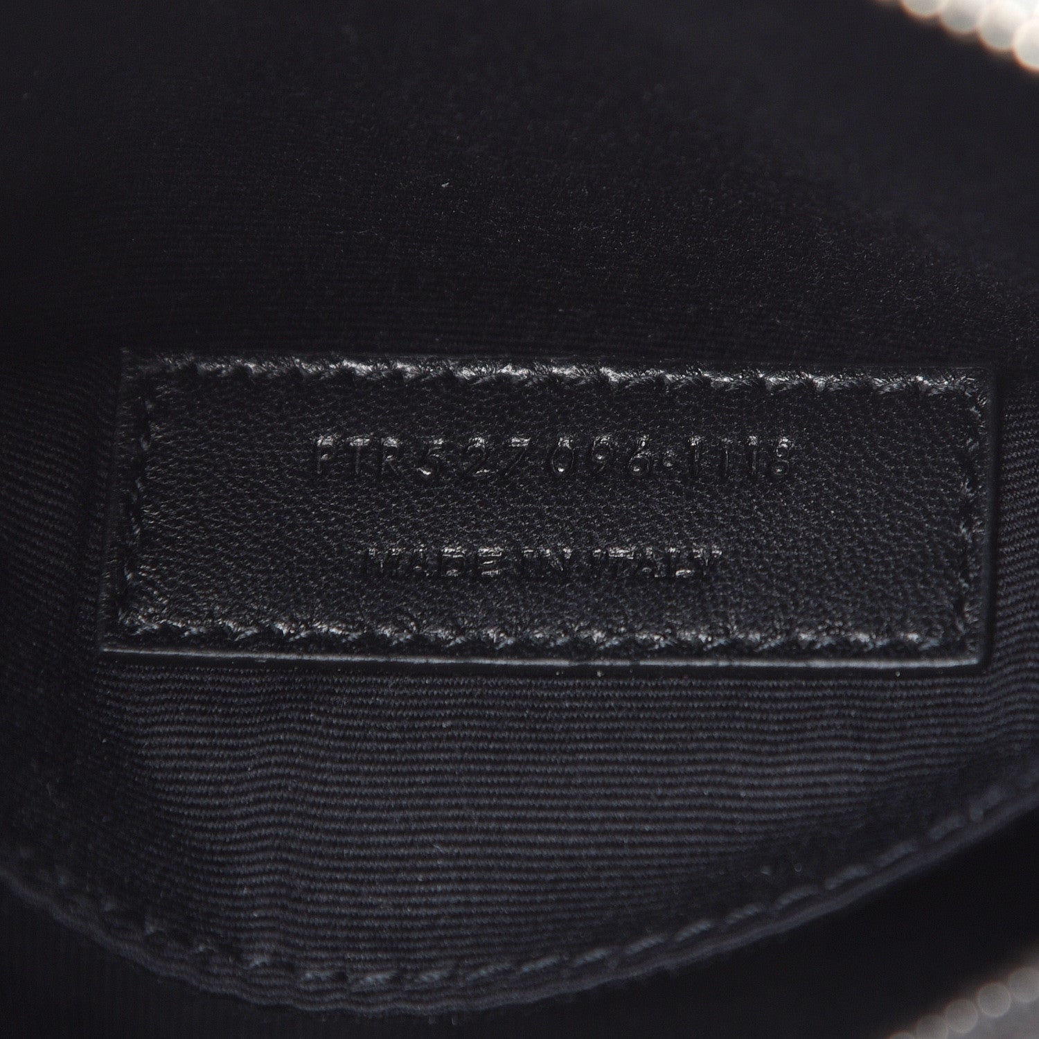Saint Laurent Lambskin Monogram Lou Belt Bag Asphalt 6 of 9