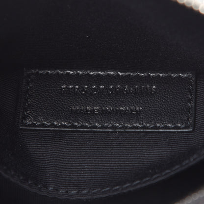 Saint Laurent Lambskin Monogram Lou Belt Bag Asphalt 6 of 9