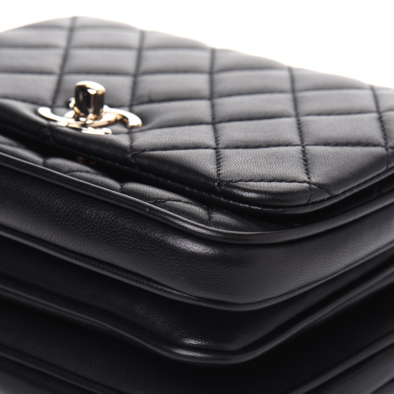 Chanel Lambskin Quilted Mini Citizen Chic Flap Black 13 of 19