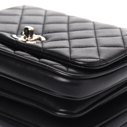Chanel Lambskin Quilted Mini Citizen Chic Flap Black 13 of 19