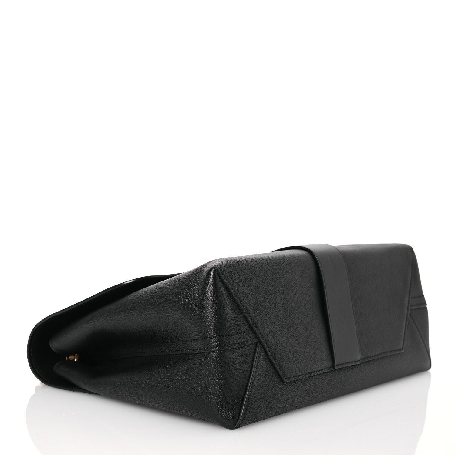 Louis Vuitton Calfskin Monogram Very One Handle Black 4 of 14