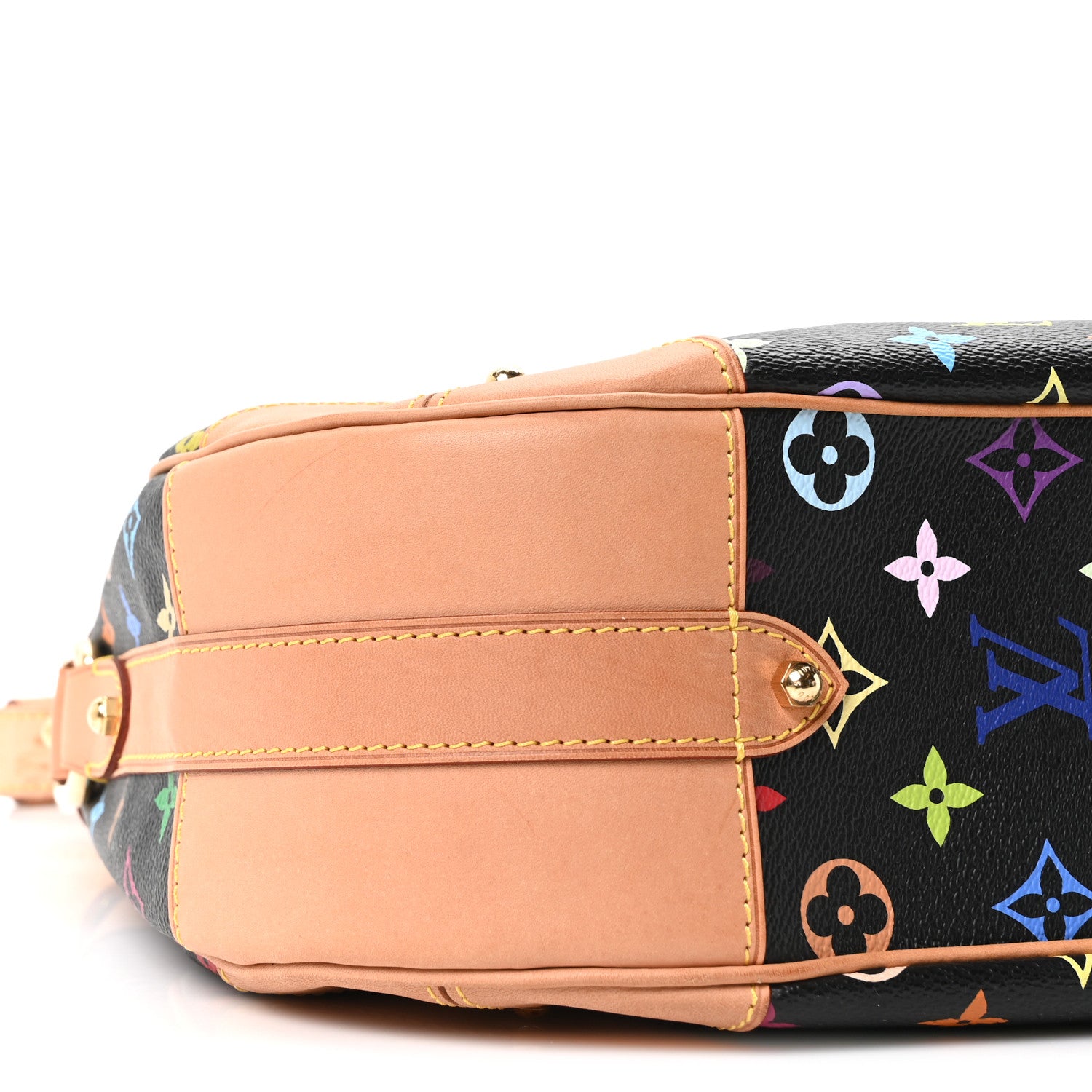 Louis Vuitton Monogram Multicolor Greta Black 8 of 9