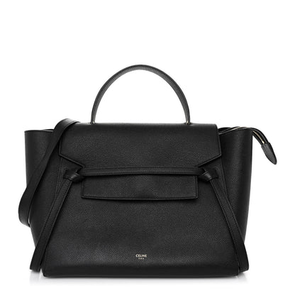 Celine Grained Calfskin Mini Belt Bag Black 1 of 8