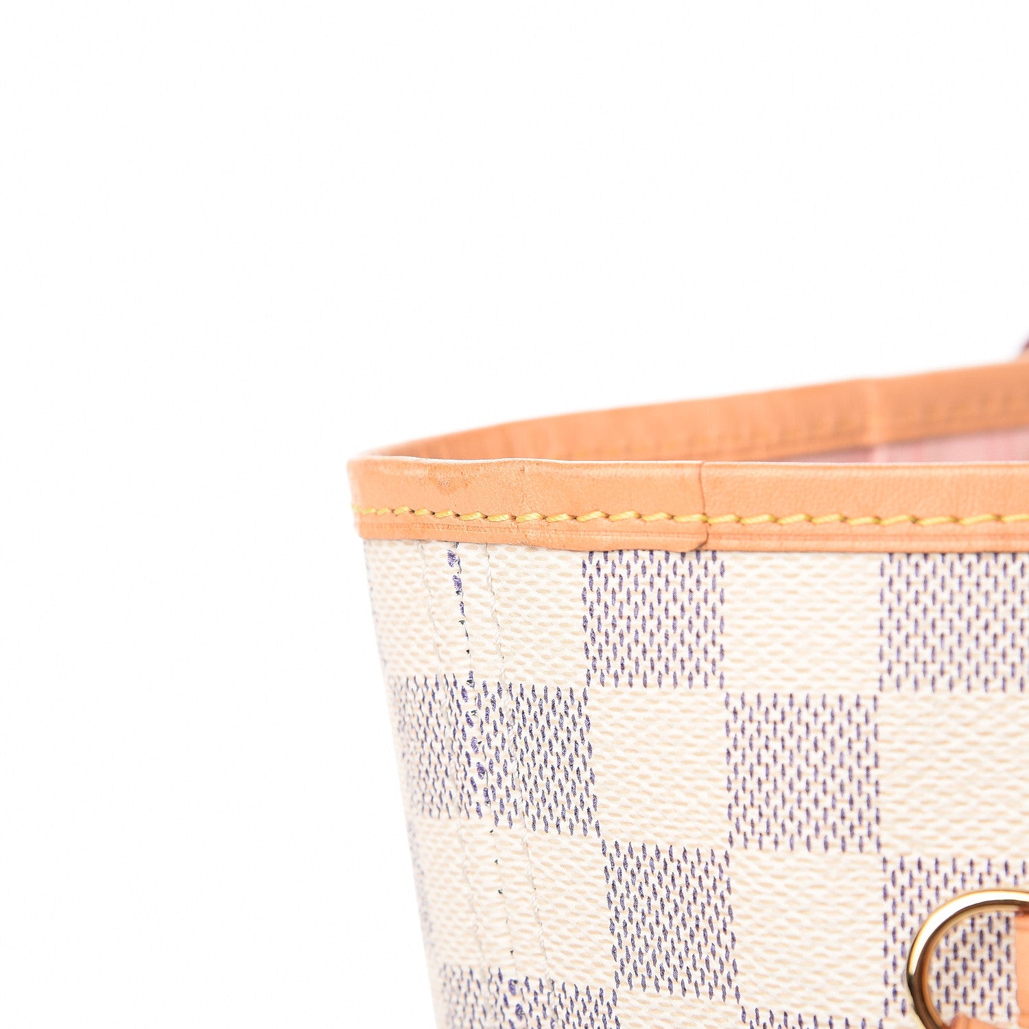 Louis Vuitton Damier Azur Neo Neverfull MM Rose Ballerine 16 of 16