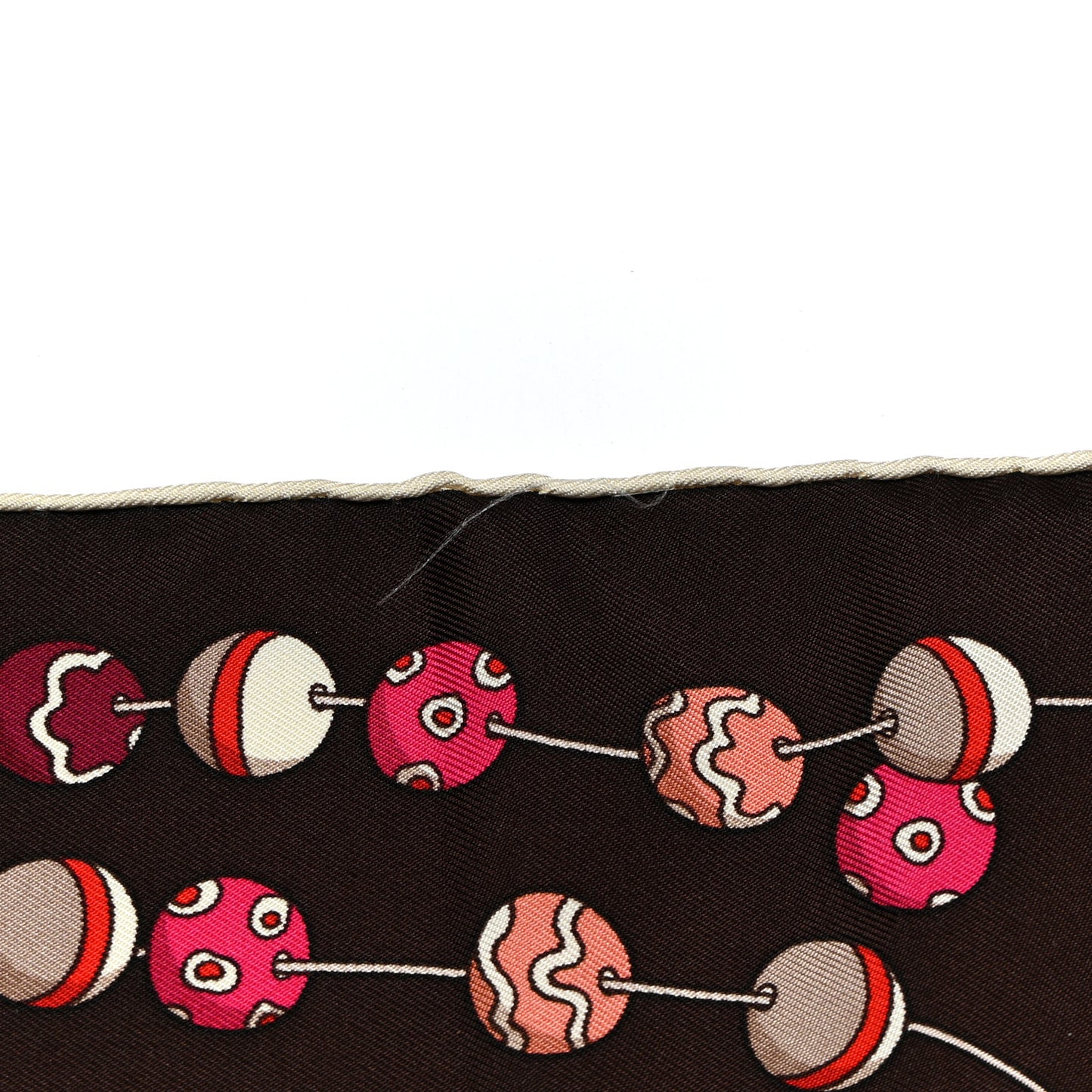 Silk Dancing Pearls Scarf 90