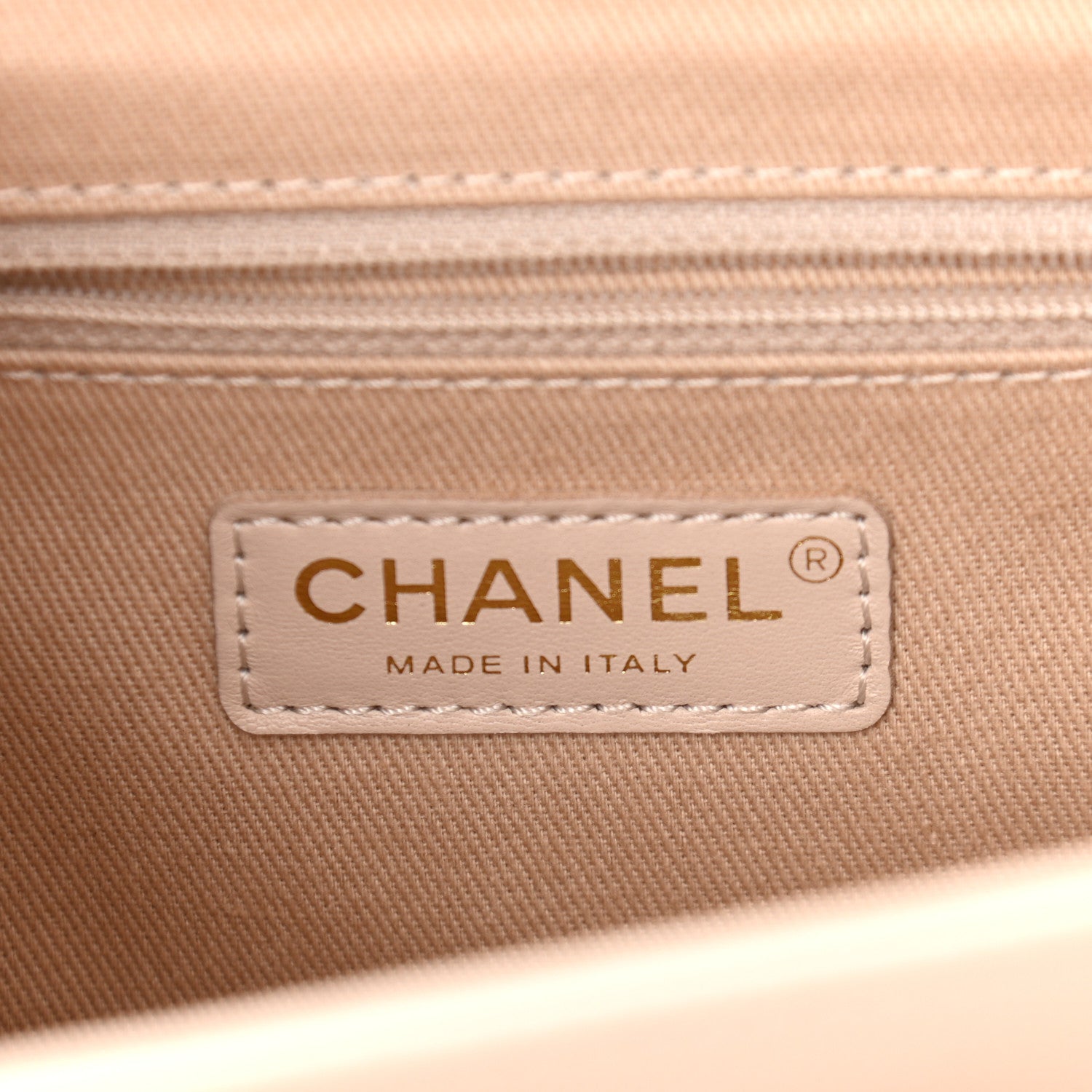 Chanel Caviar Quilted Medium Business Affinity Flap Beige 6 of 10