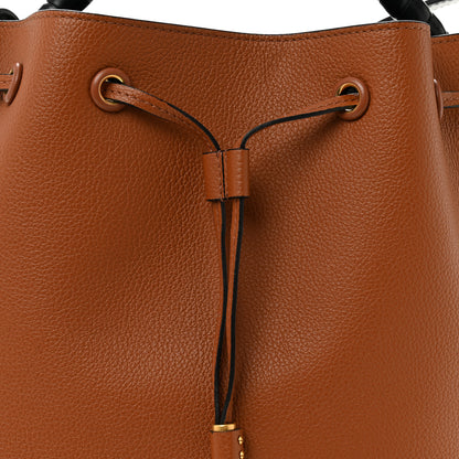 Chloe Grained Calfskin Marcie Bucket Bag Tan 8 of 11