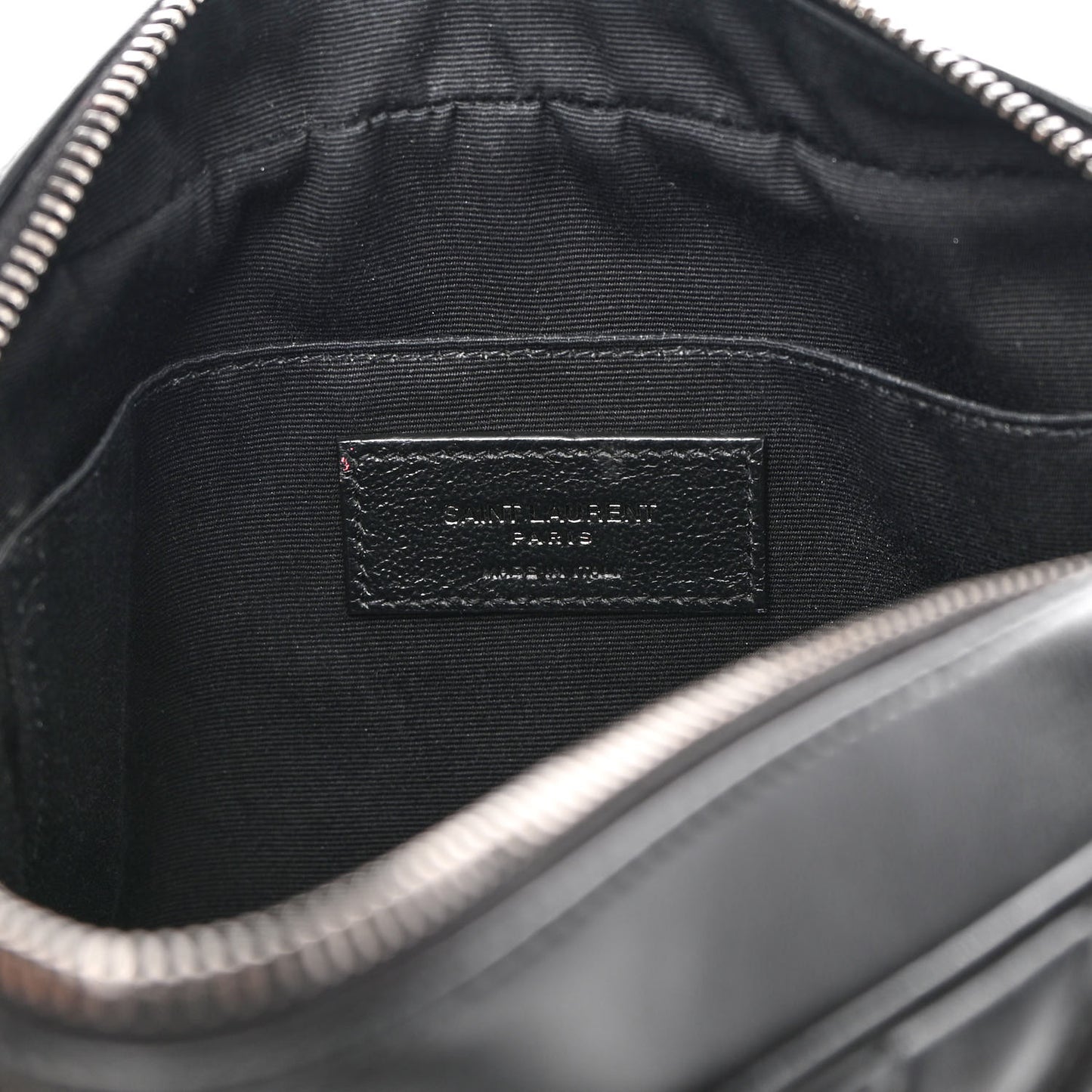 Calfskin Matelasse Monogram Lou Camera Bag Black