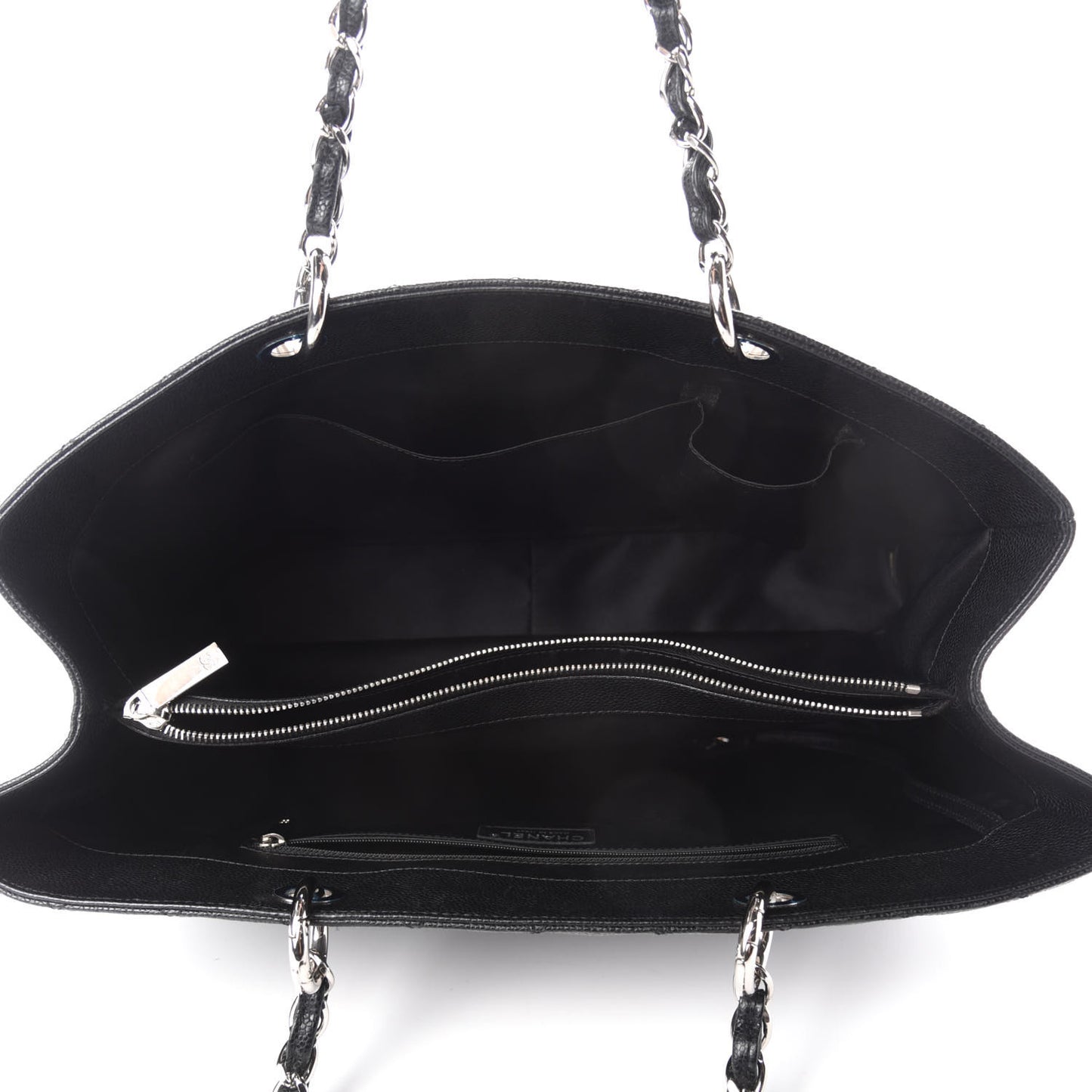 Caviar Quilted XL Grand Shopping Tote GST Black