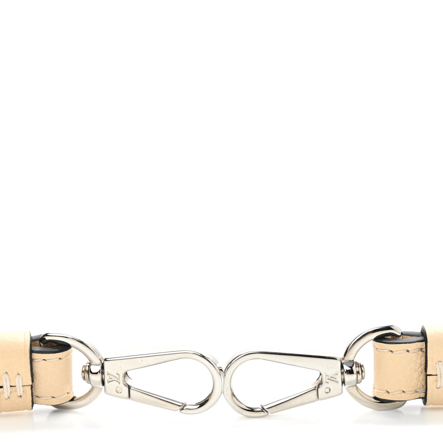 Louis Vuitton Calfskin Flowers Strap Creme 4 of 4