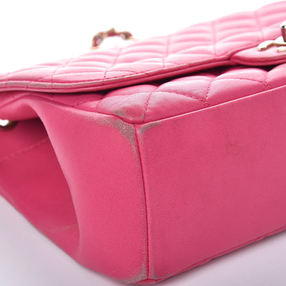 Chanel Lambskin Quilted Medium Mademoiselle Chic Flap Pink 15 of 19