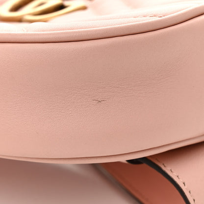 Gucci Calfskin Matelasse GG Marmont Belt Bag 65 95/38 Perfect Pink 22 of 25