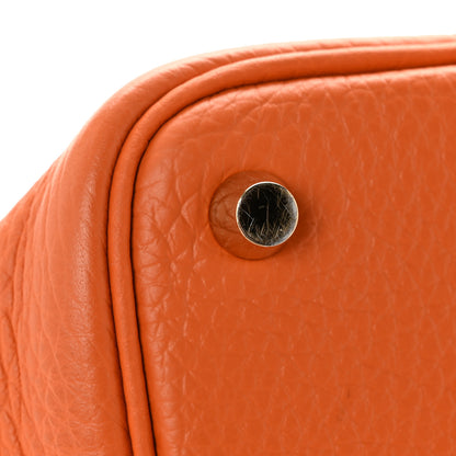 Hermes Taurillon Clemence Picotin Lock 18 PM Orange 11 of 11