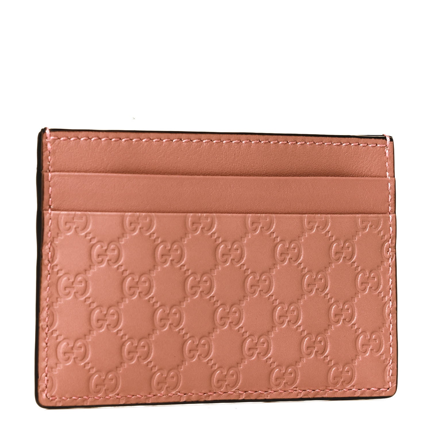 Gucci Microguccissima Card Holder Soft Pink 2 of 5