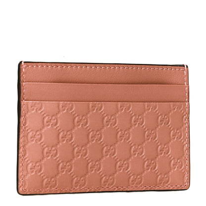 Gucci Microguccissima Card Holder Soft Pink 2 of 5