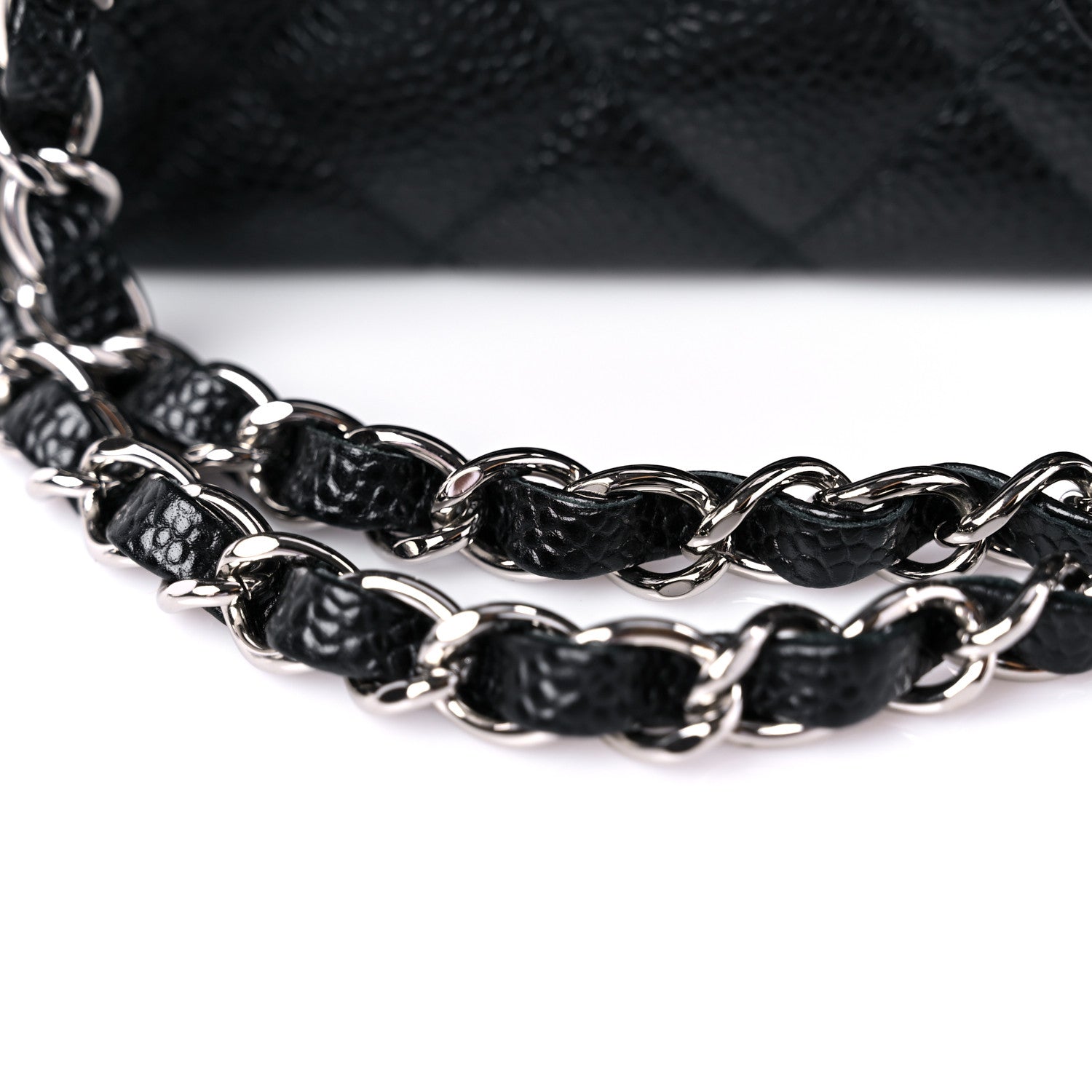 Chanel Caviar Quilted Medium Double Flap Black 14 of 14