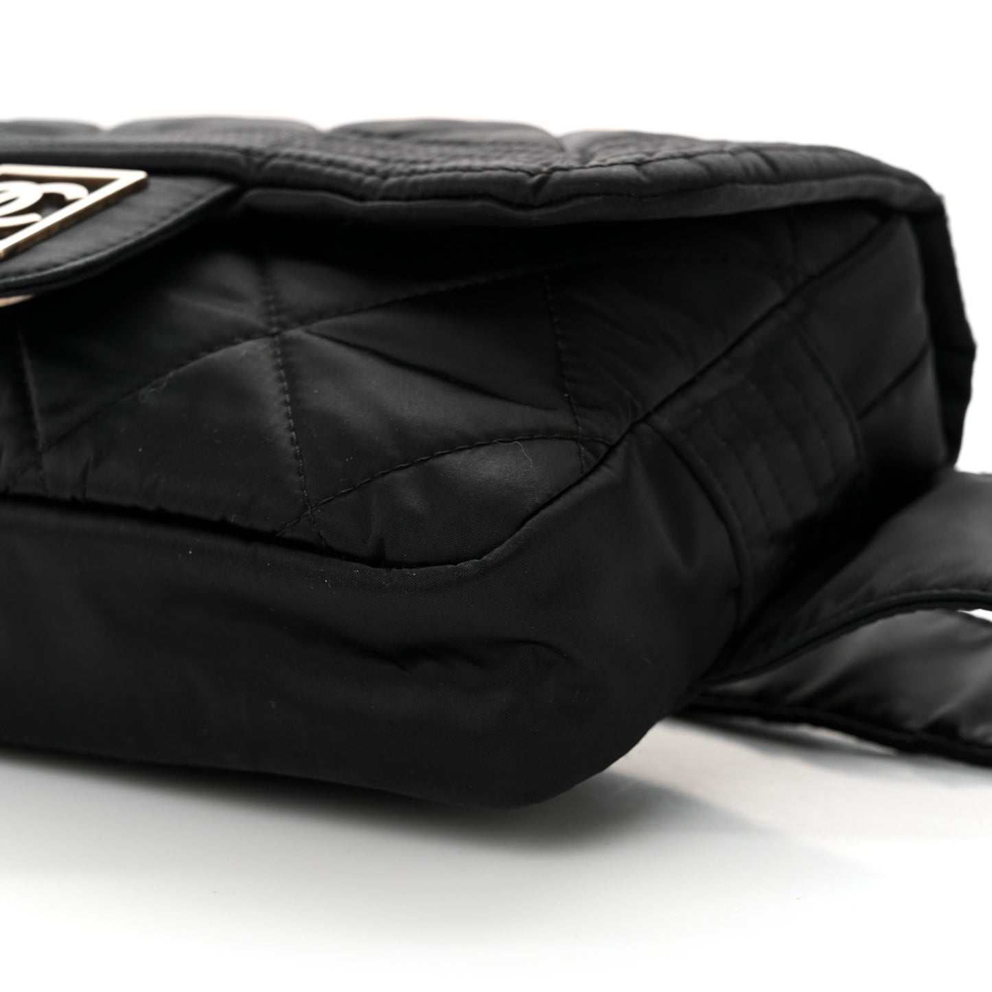 Nylon Ski Sport Belt Bag Black