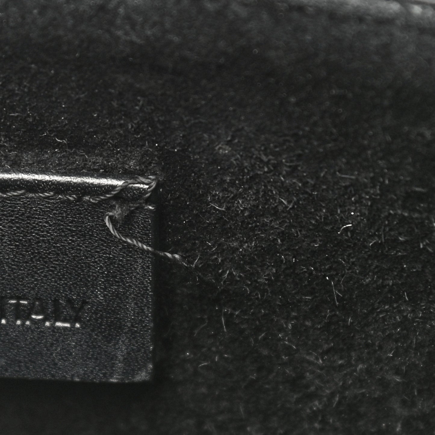 Calfskin Studded Mini Heroine Top Handle Bag Black