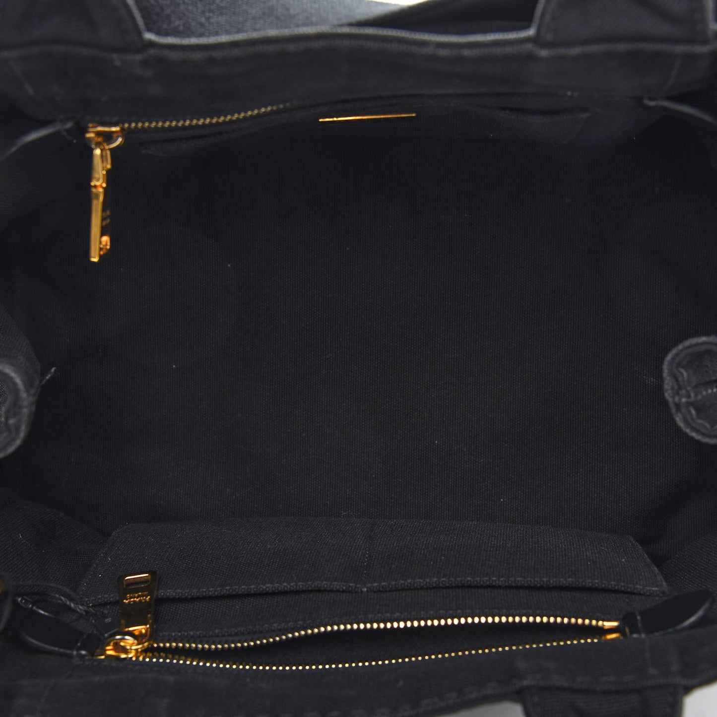 Canapa Small Logo Tote Black