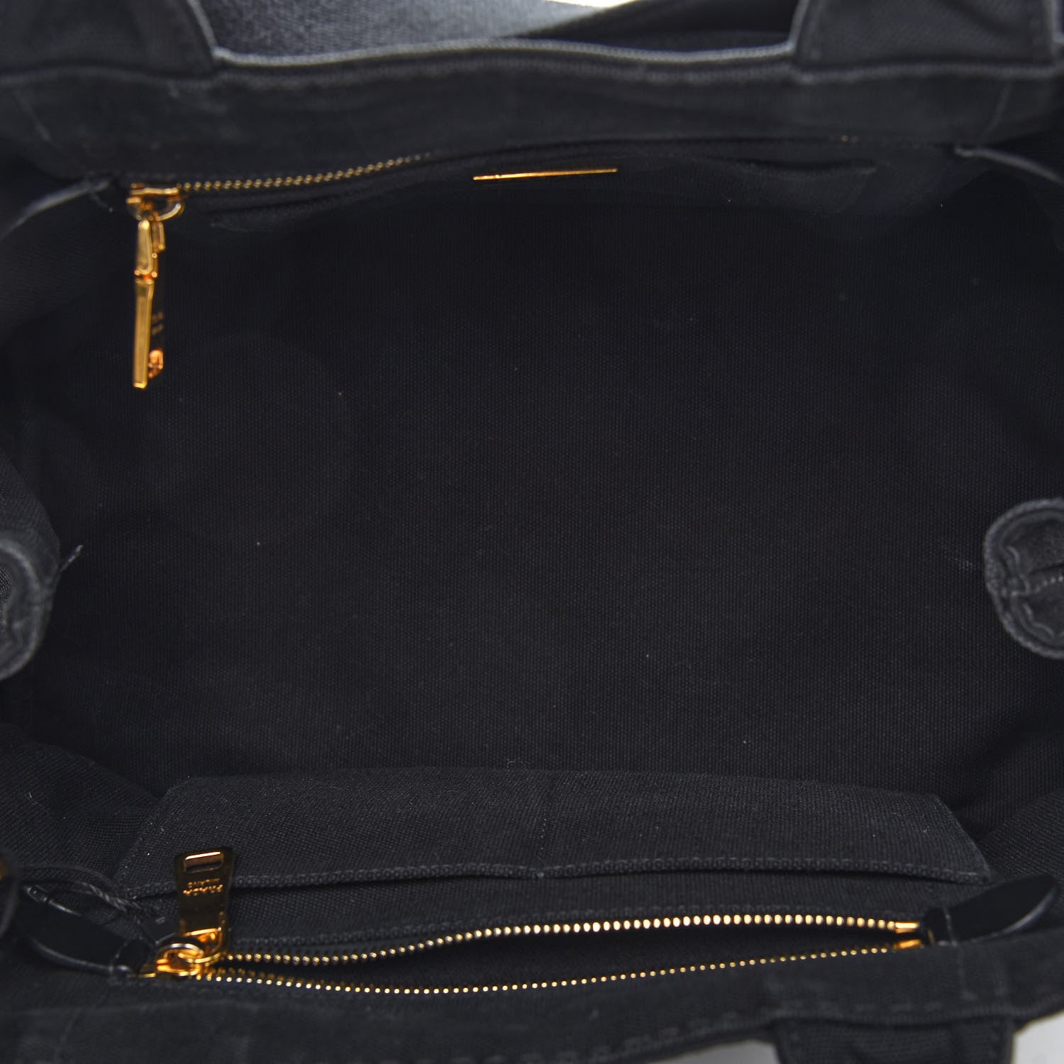 Prada Canapa Small Logo Tote Black 5 of 9