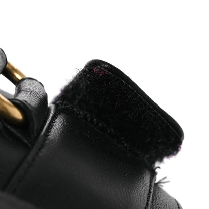 Christian Dior Lambskin Dioract 10mm Sandals 35 Black 10 of 12
