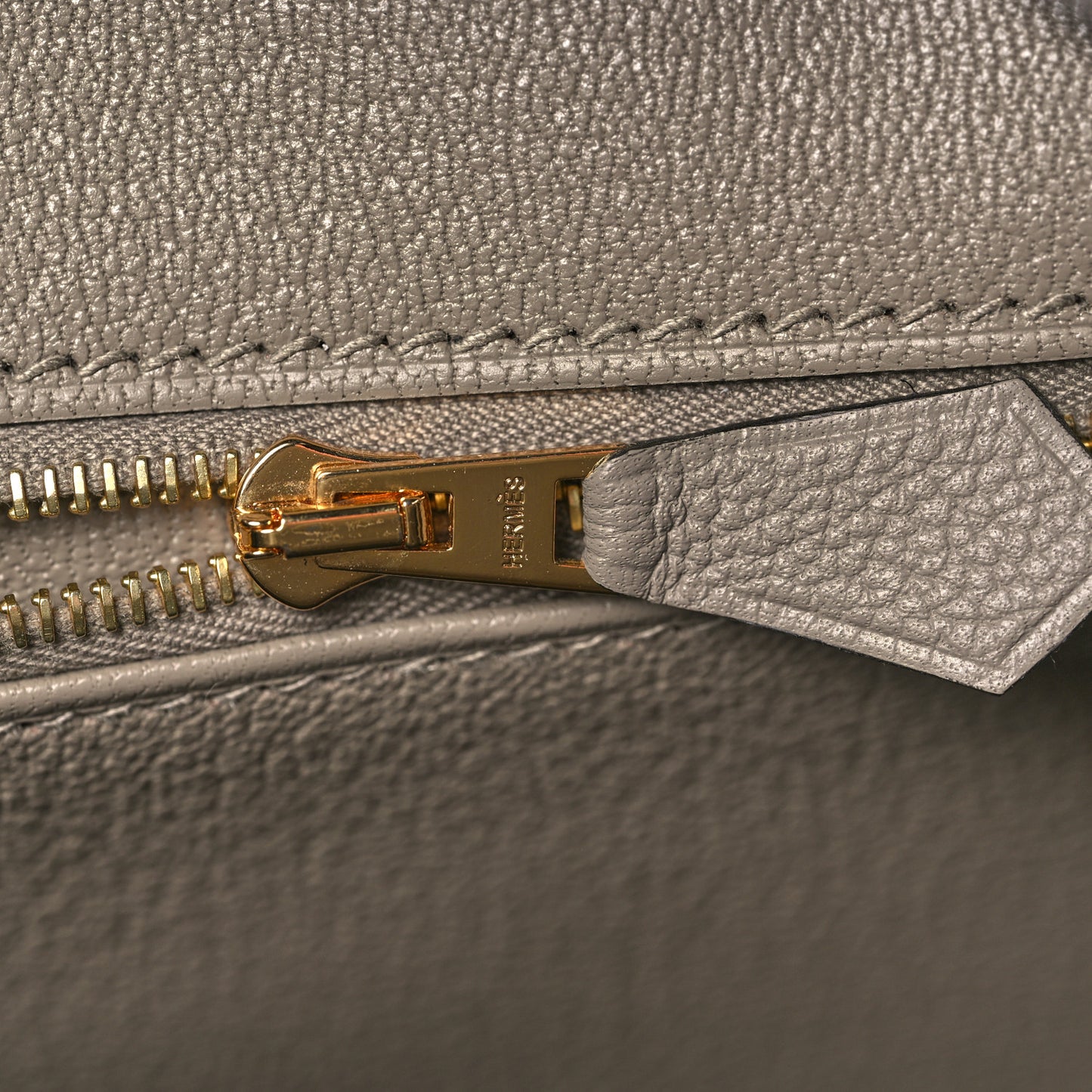 Togo Birkin 30 Gris Asphalte