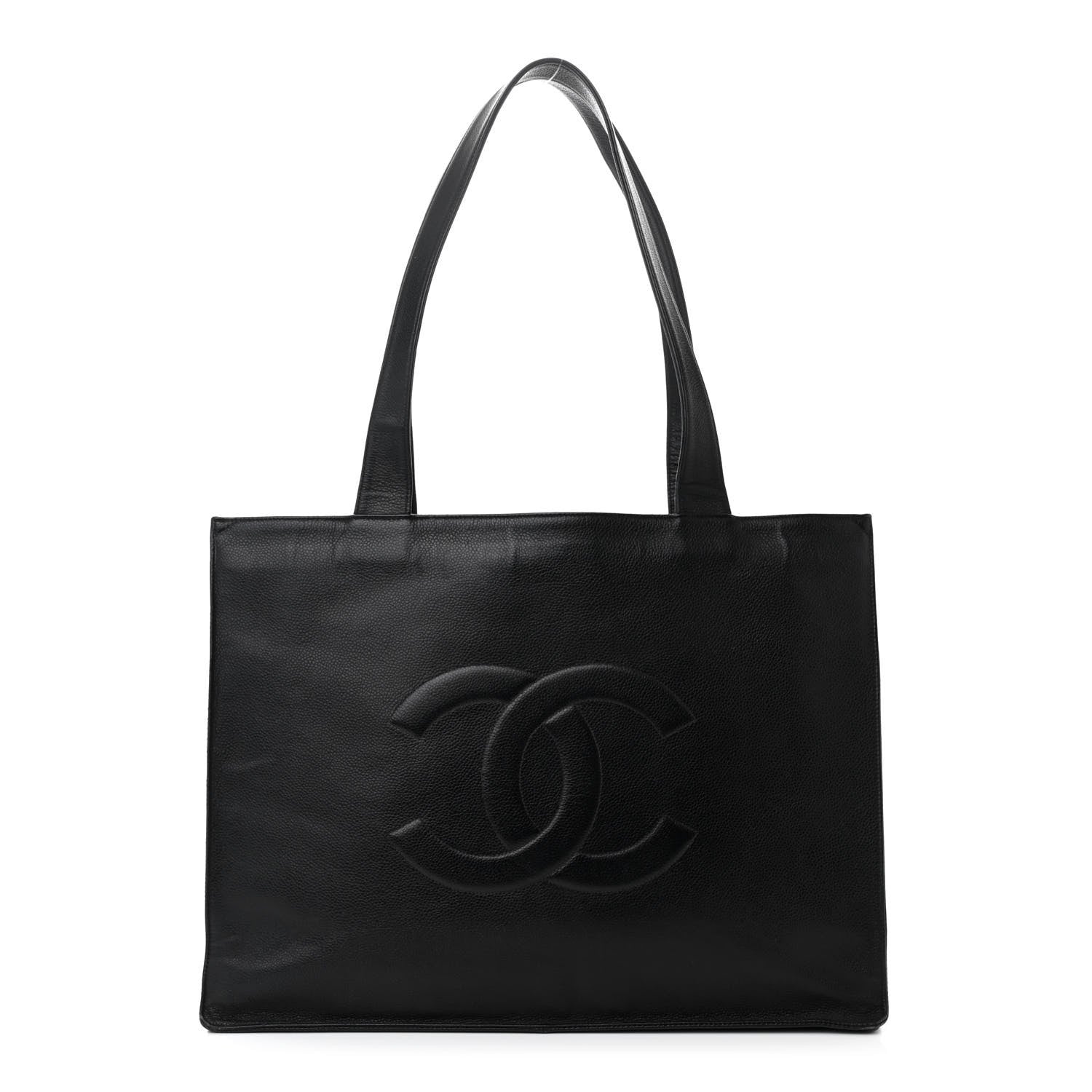 Chanel Caviar CC Shopper Tote Black 1 of 14
