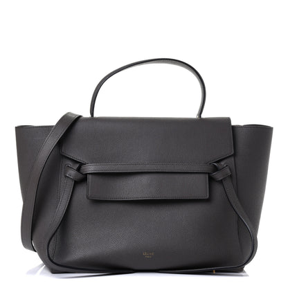 Celine Grained Calfskin Mini Belt Bag Grey 1 of 4