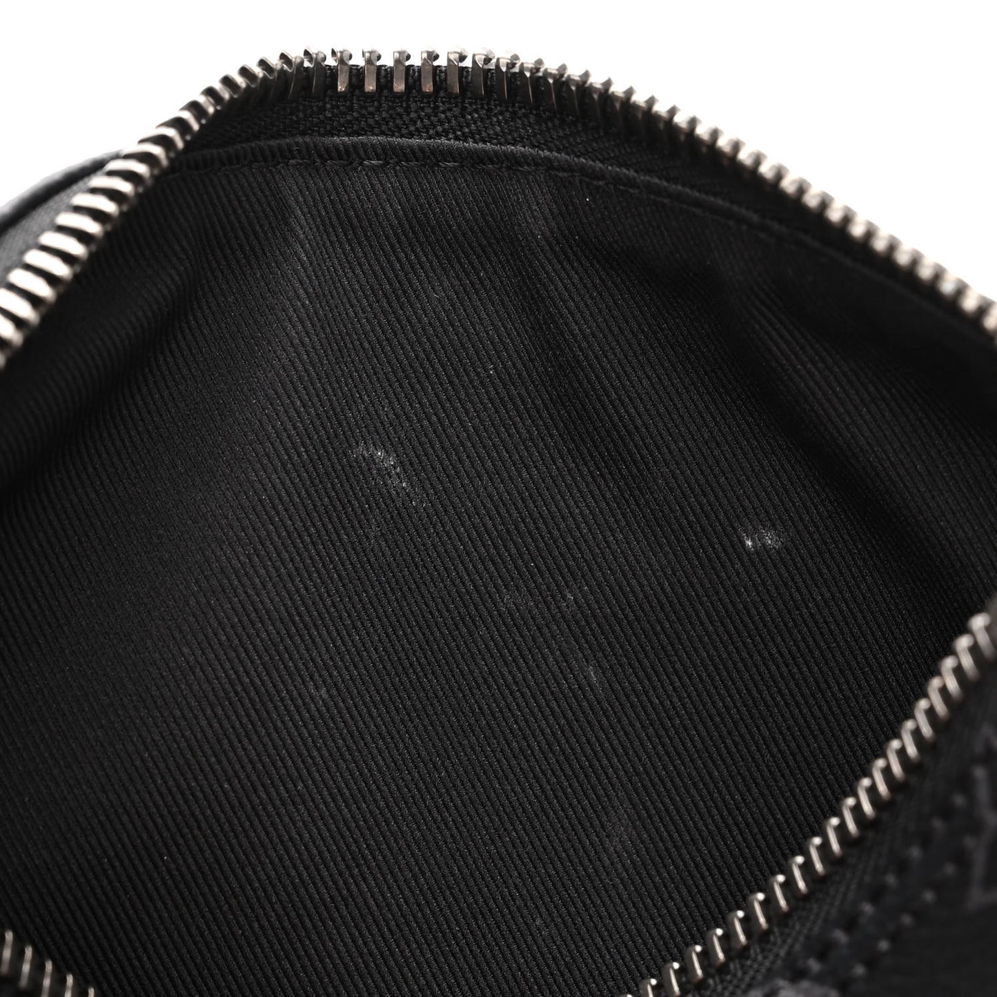Reverse Monogram Eclipse Keepall XS Black