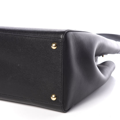 Fendi Vitello Elite Regular 2Jours Tote Black 16 of 16