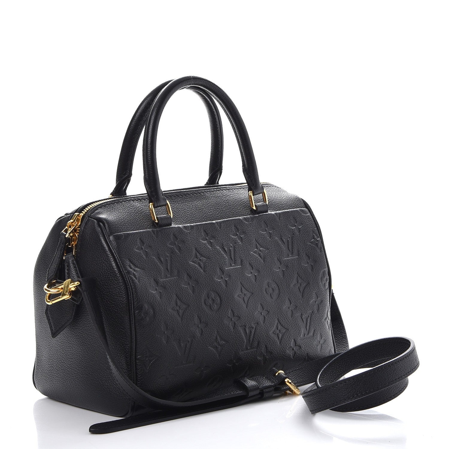 Louis Vuitton Empreinte Speedy Bandouliere 25 NM Black 4 of 9