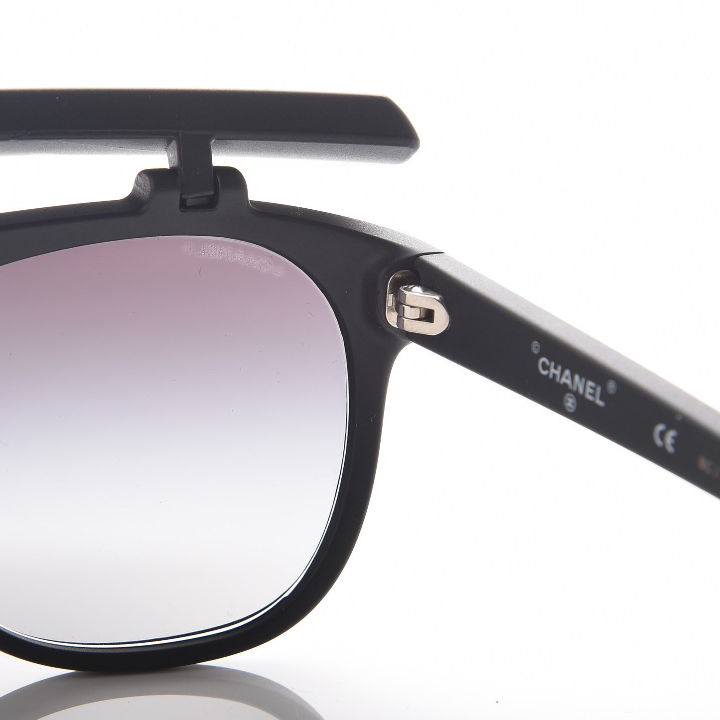 Acetate Visor Sunglasses 71046 Matte Black