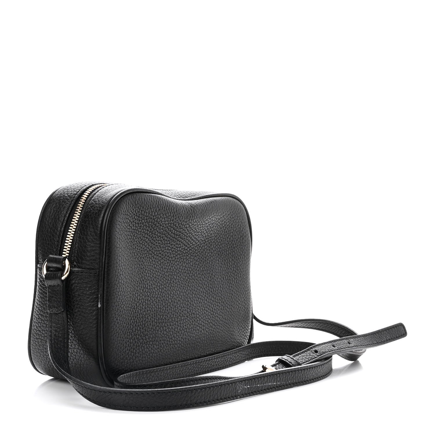 Gucci Pebbled Calfskin Small Soho Disco Bag Black 3 of 13