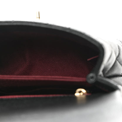 Chanel Caviar Lizard Embossed Quilted Extra Mini Coco Handle Flap Black 5 of 10