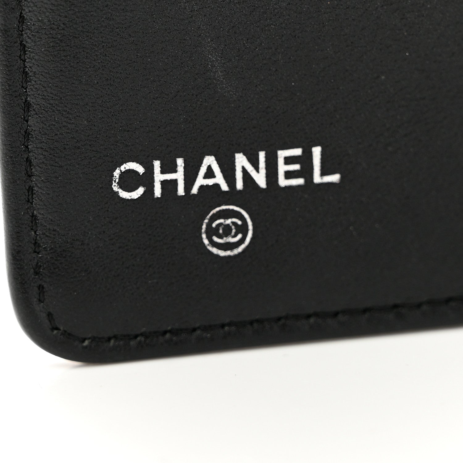 Chanel Caviar Timeless CC Yen Wallet Black 6 of 9
