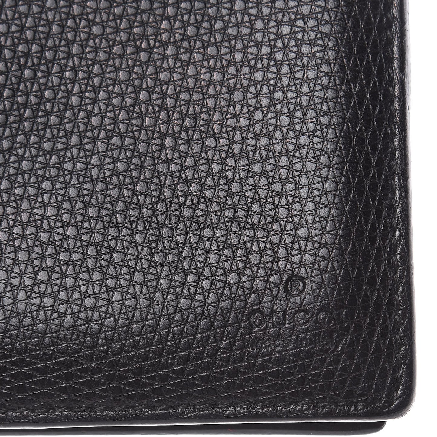 Calfskin Bi-Fold Wallet Black