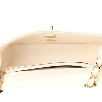 Chanel Lambskin Quilted Mini Rectangular Flap White 5 of 14