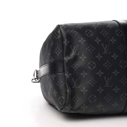 Louis Vuitton Monogram Eclipse Keepall Bandouliere 45 7 of 9