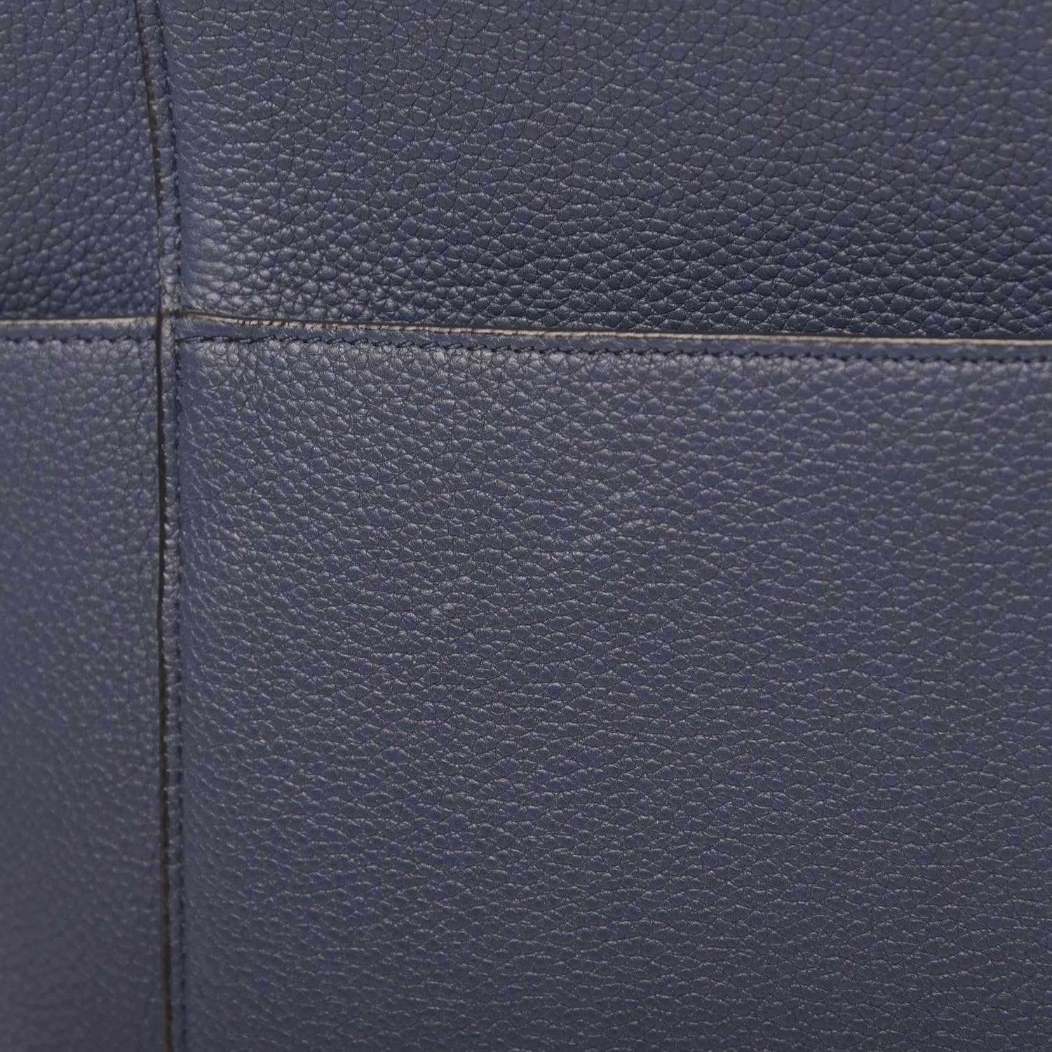 Celine Soft Grained Calfskin Sangle Bucket Bag Deep Blue 8 of 11