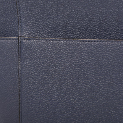 Celine Soft Grained Calfskin Sangle Bucket Bag Deep Blue 8 of 11
