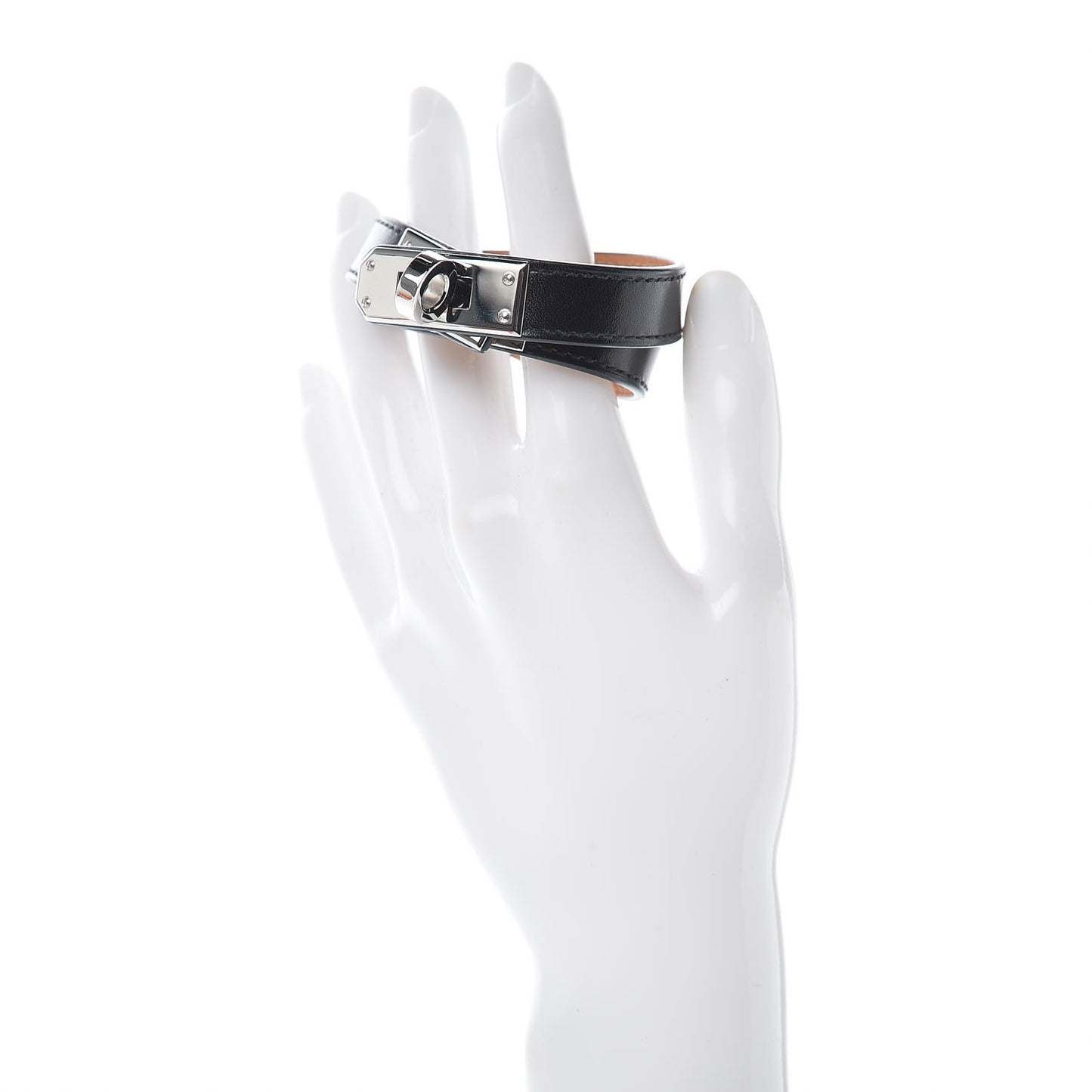 Box Kelly Double Tour Bracelet S Black