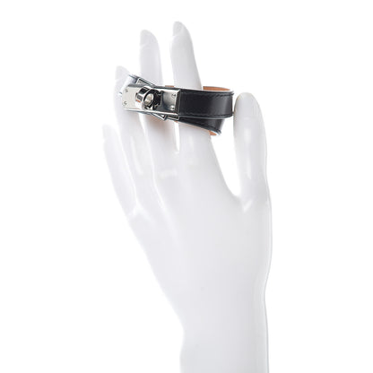 Hermes Box Kelly Double Tour Bracelet S Black 2 of 8