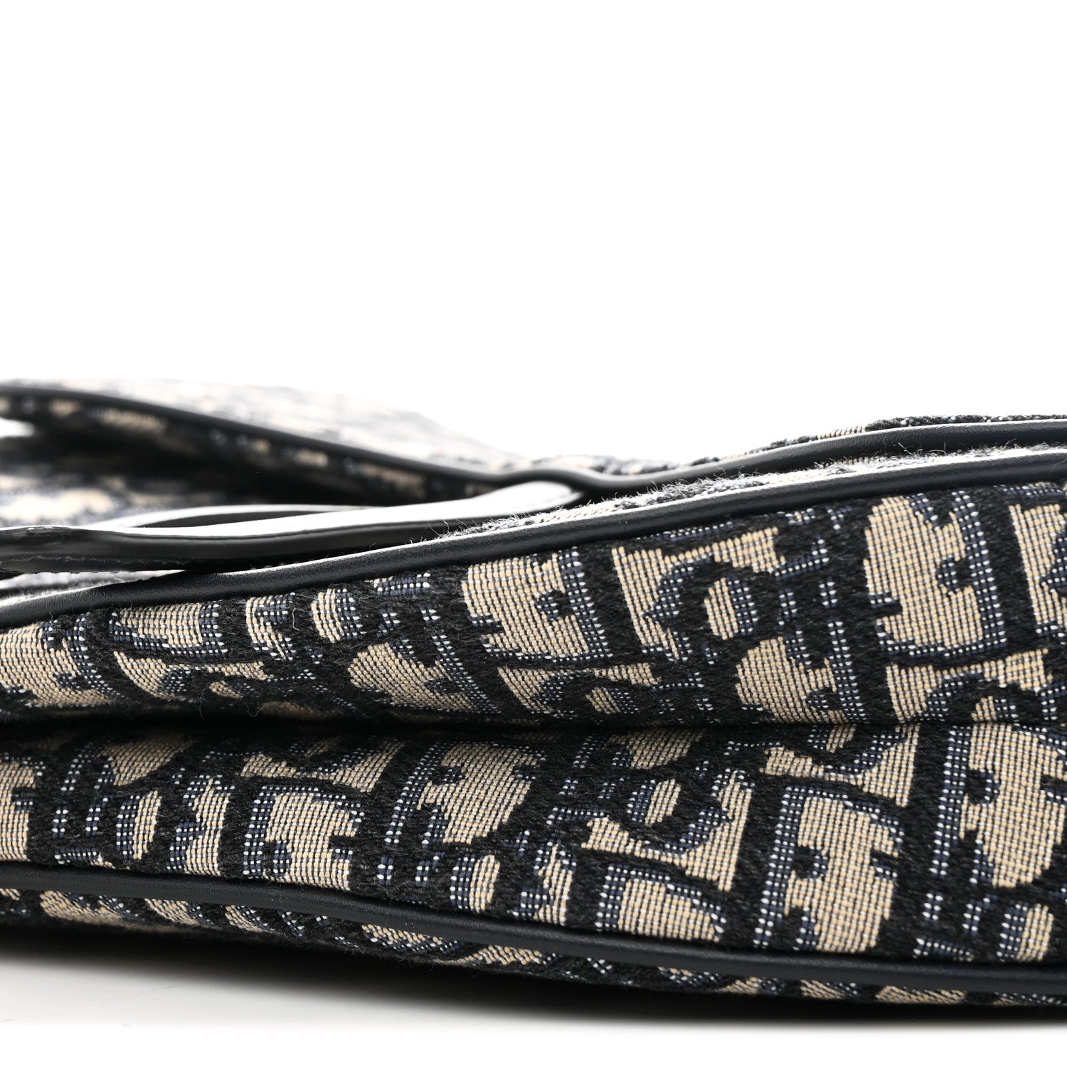 Christian Dior Oblique Saddle Bag Blue 10 of 10