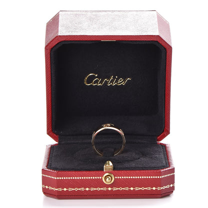 Cartier 18K Yellow Gold 5.5mm LOVE Ring 53 6.5 5 of 5