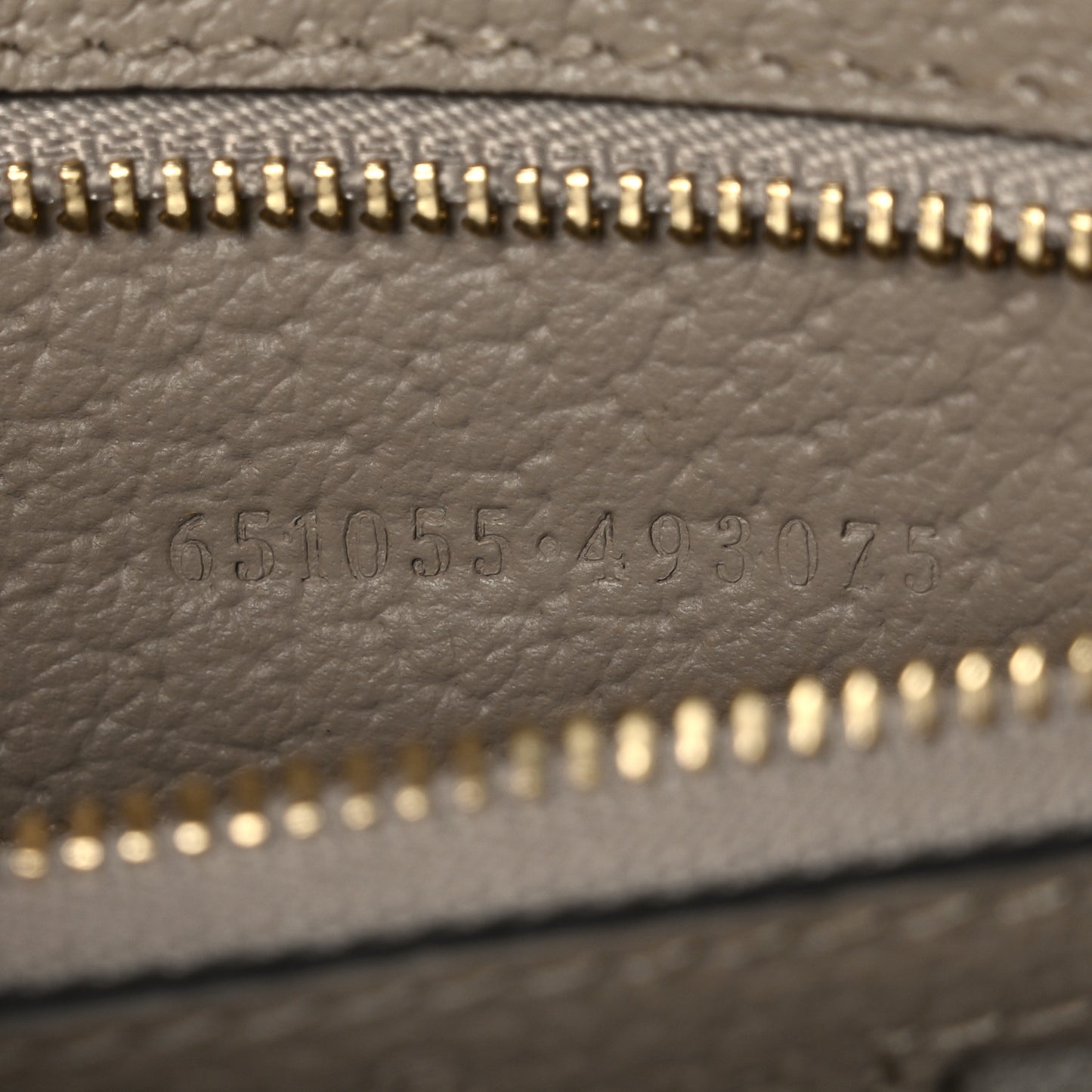 GG Supreme Monogram Textured Dollar Calfskin Web Small Ophidia Padlock Top Handle Bag Beige Mystic White Oatmeal