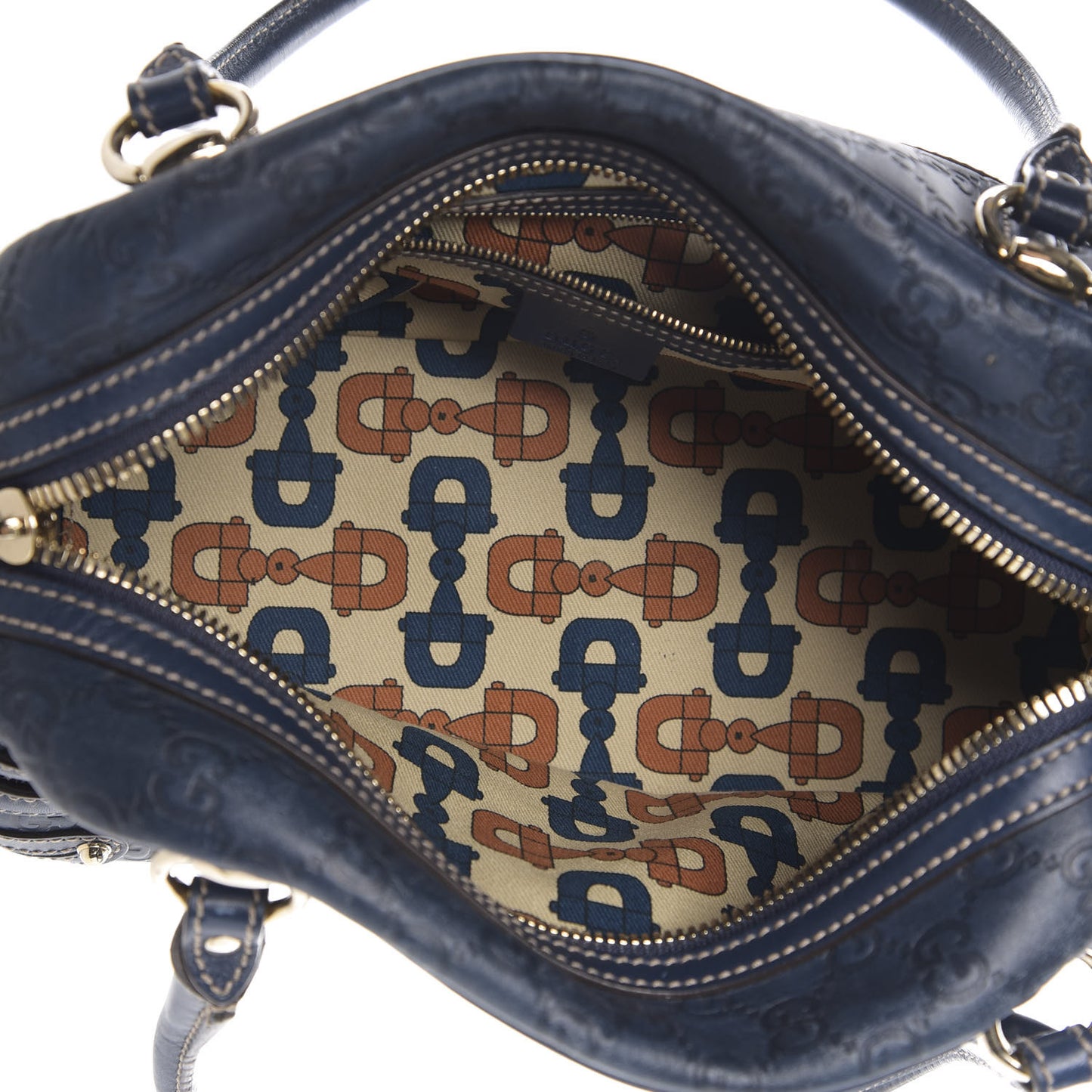 Monogram Medium Wave Boston Navy