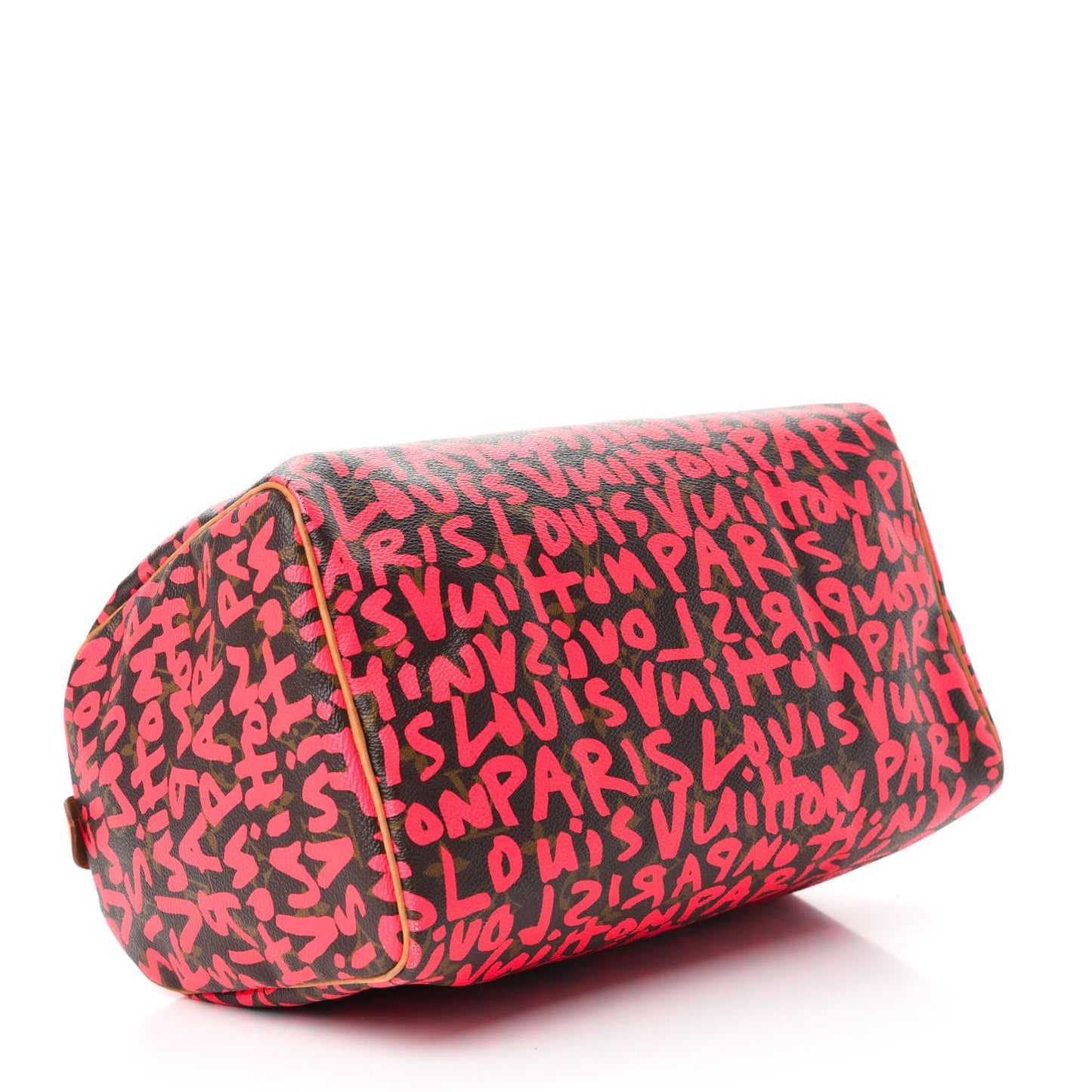 Monogram Graffiti Speedy 30 Fuchsia