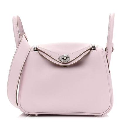 Hermes Swift Verso Mini Lindy 20 Mauve Pale Gold 1 of 9