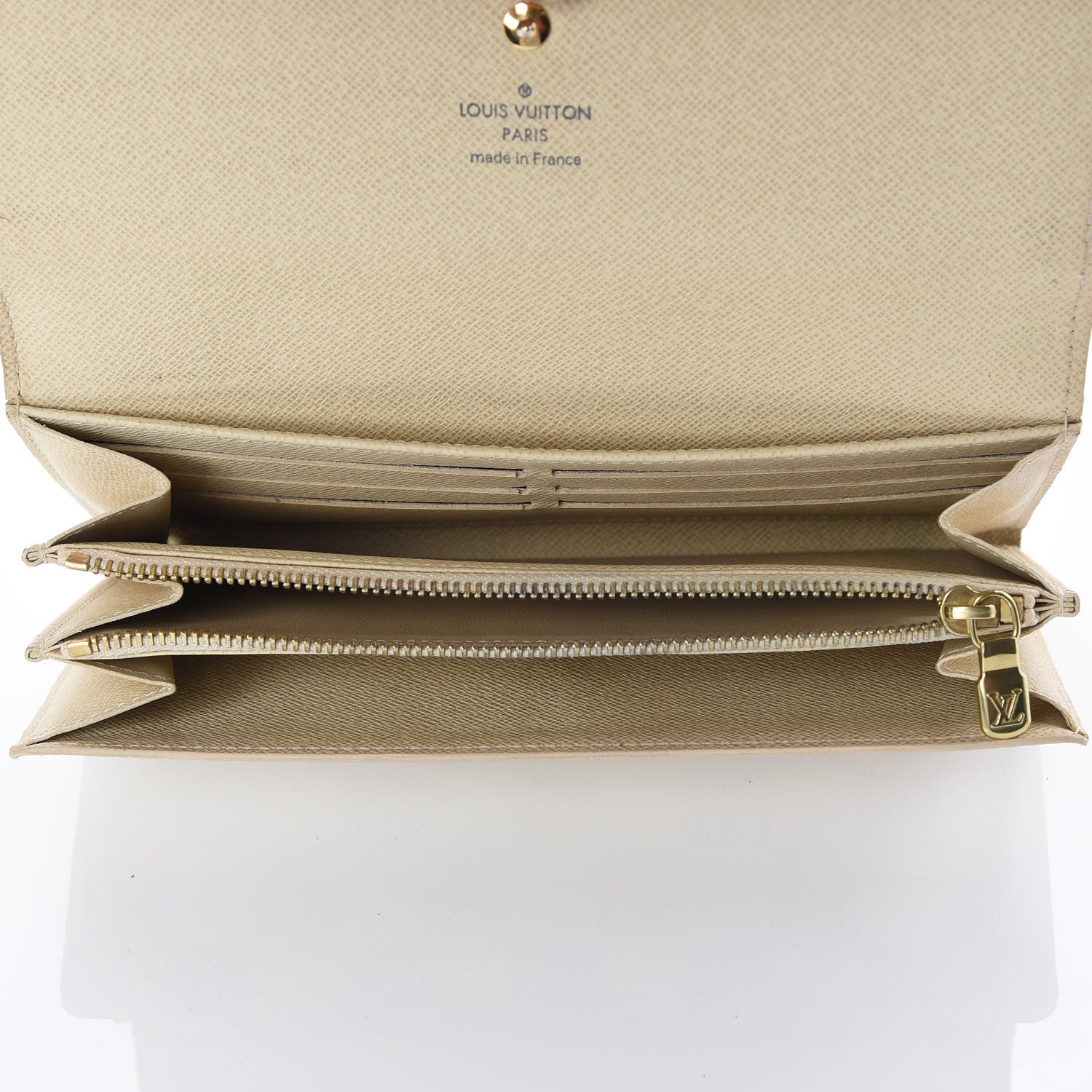 Louis Vuitton Damier Azur Sarah Wallet 7 of 9